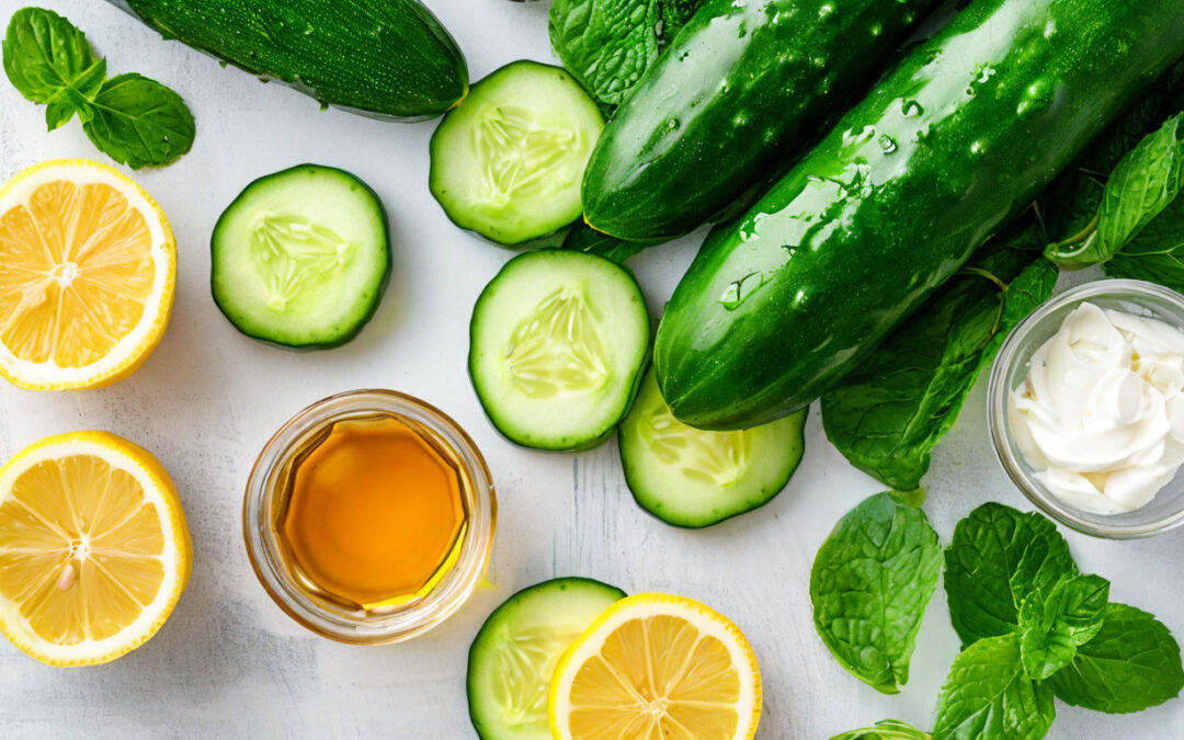 Обложка для статьи про Огурец для лица: естественный уход, который дарит сияние и свежесть