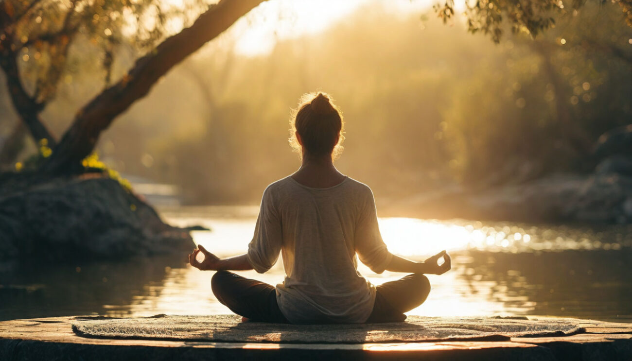 Обложка для статьи про Медитация и психическое здоровье: что скрывается за спокойствием