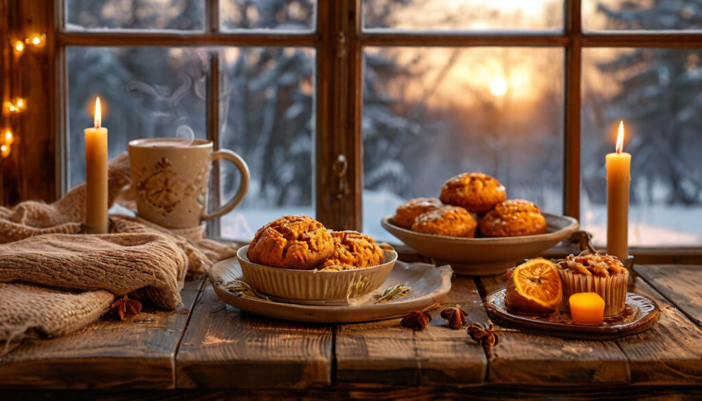 Обложка для статьи про Тыквенные маффины: вкус осени и уют в каждом кусочке