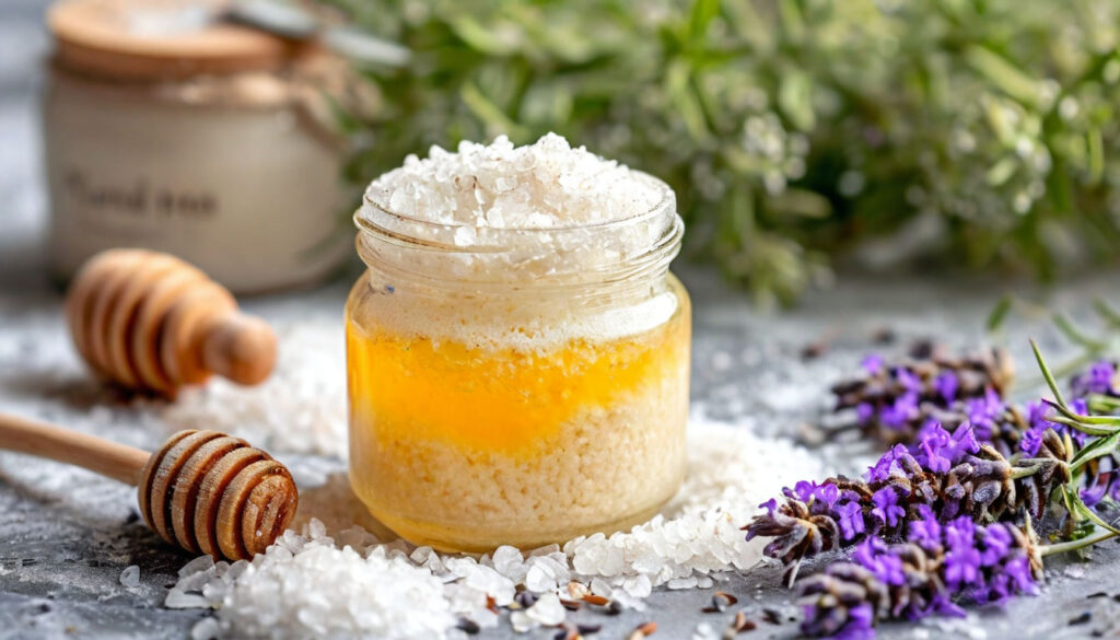 Обложка для статьи про Ультранежный домашний скраб с рисовой мукой для сияющей кожи