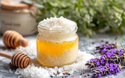 Ультранежный домашний скраб с рисовой мукой для сияющей кожи